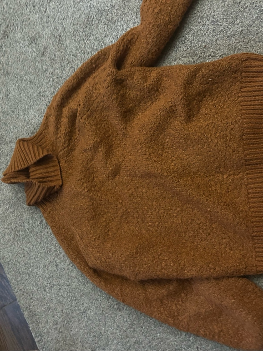 Who What Wear brown sweater in XXL #cozy #knitwear